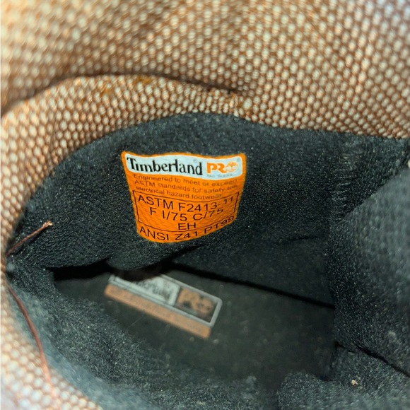 Timberlands PRO | Steel-toe leather boots | size 9 - Picture 6 of 7